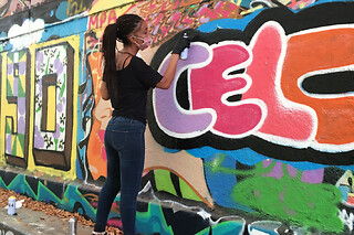 Atelier Graffiti/ Street-art mural à Paris 14ème