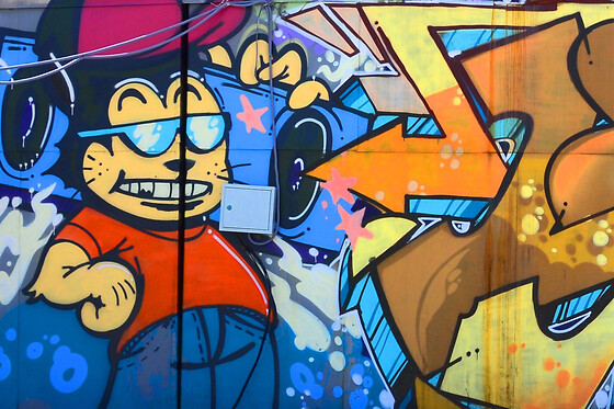 Initiation au Street-Art enfant avec un artiste à Paris 3ème - 1 matinée