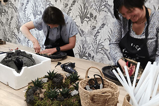 Atelier couronne végétale à Wasquehal (59)