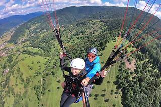 Vol en Parapente à Oderen Markstein Parc Naturel des Vosges (68)