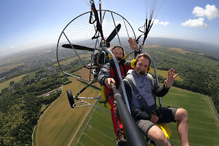 Baptême de l'air en ULM paramoteur à Chambly (60) - Vol Sensations - 20 min