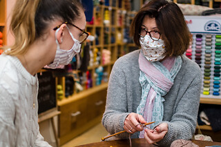 Atelier "Apprenez à tricoter vos chaussettes" à Paris 15ème