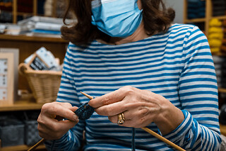 Atelier "Apprenez à tricoter vos chaussettes" à Paris 5ème