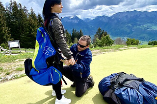 Baptême de Parapente à Doussard proche d'Annecy (74)
