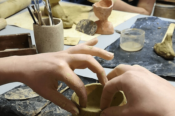 Atelier parent / enfant modelage & sculpture proche de Bordeaux