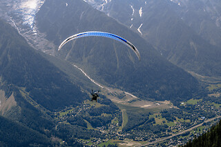 Vol découverte en Parapente à Chamonix (74)