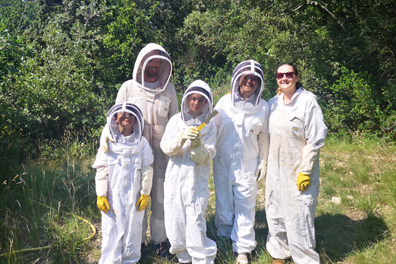 Atelier d'initiation à l'apiculture à Bollène (84)