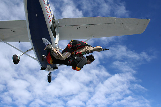 Baptême de chute libre en parachute biplace - Chutextrem - Revel (11)