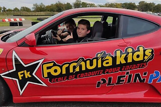 Stage Pilotage Enfant en Ferrari F430 en Vendée (85) - Ferrari F430 - 2 Tours