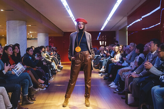 Défilé de Mode aux Galeries Lafayette Paris 9ème