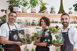 Atelier terrarium à Paris 13ème