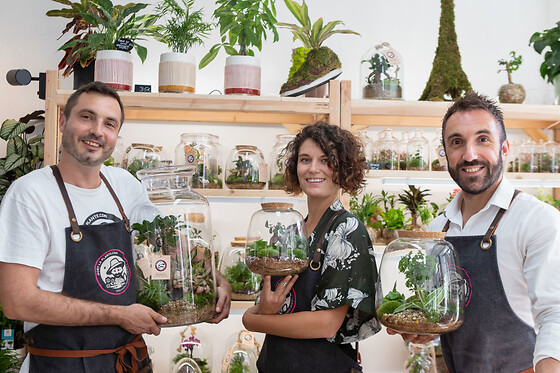Atelier terrarium à Paris 13ème