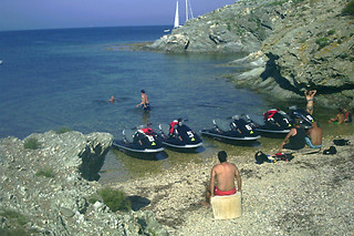 Excursion en scooter des mers - Audemar jet quad - Hyères (83)