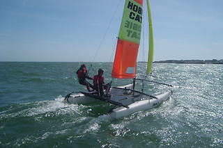 Navigation en catamaran - Cercle de voile de Touraine - Tours (37)
