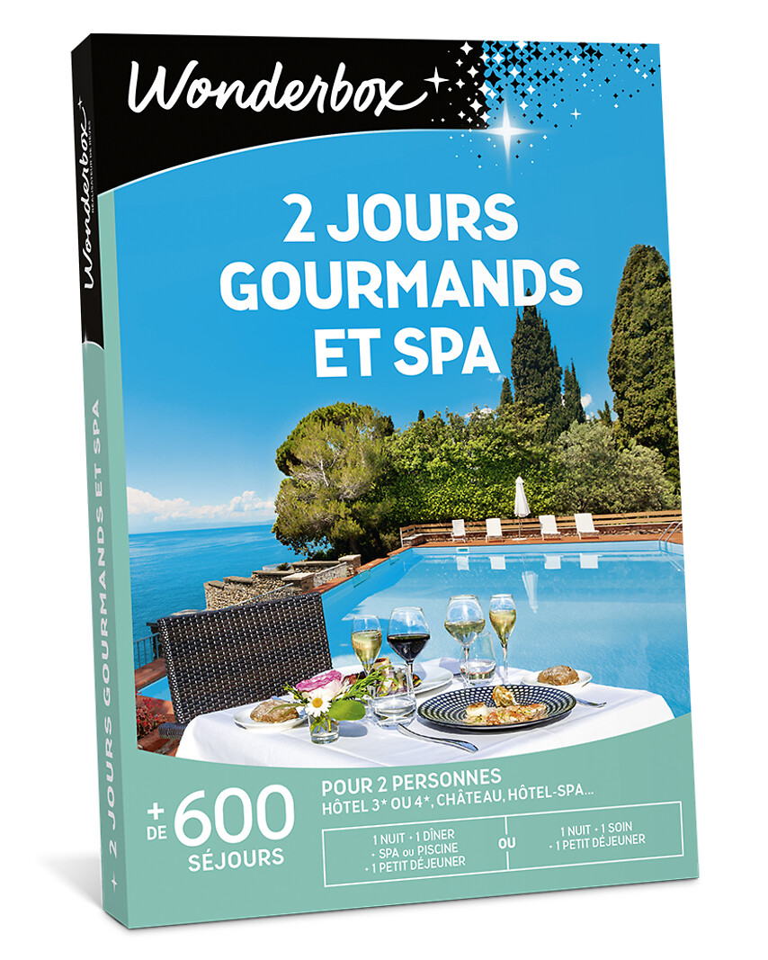 2 jours gourmands et spa