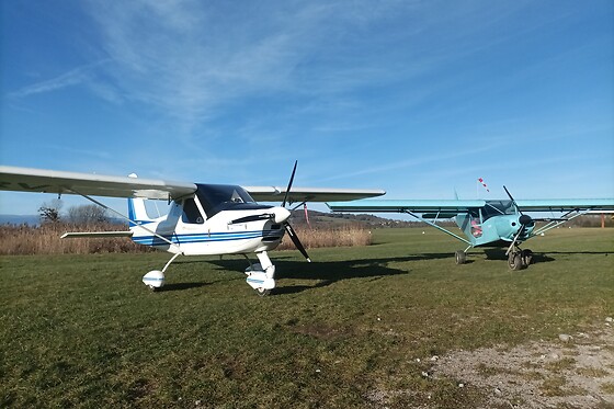 Vols en ULM - Scorpio - la Voyagère - Cervens (74)