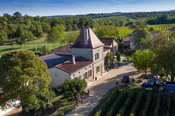 Atelier d’œnologie en groupe au Château Vieux Mougnac à Lussac (33)