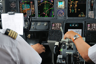 Simulateur de vol d'un A320 à Nice (06) - Découverte