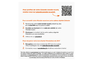 Wonder-ecard X Zalando