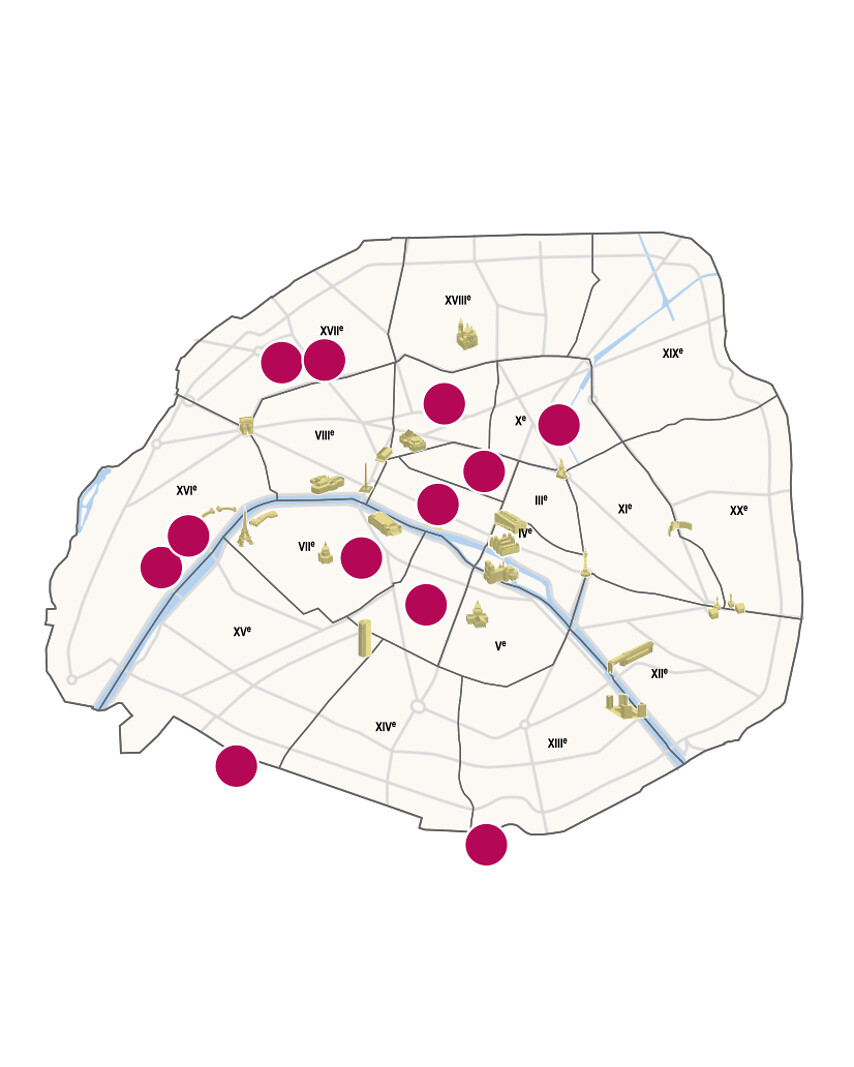 Terrasses & restos branchés à Paris