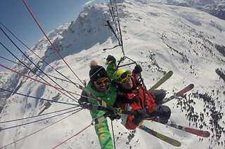 Vol en parapente pour 1 adulte et 1 enfant - FBI Parapente Courchevel Méribel - Courchevel (73)