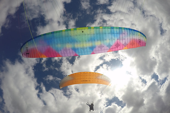 Vol en parapente