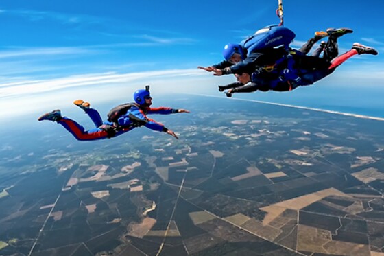 Saut en tandem - Skydive Mimizan - Mimizan (40)