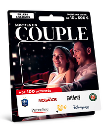 Carte Billetterie - Sortie en Duo