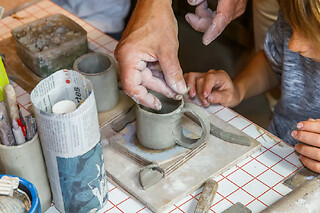 Atelier d'iniation au modelage à Chantenay-Villedieu (72)