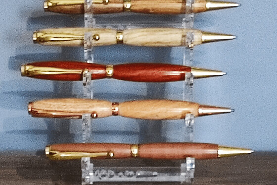Atelier création de votre stylo au tour à bois à Fumel (47)