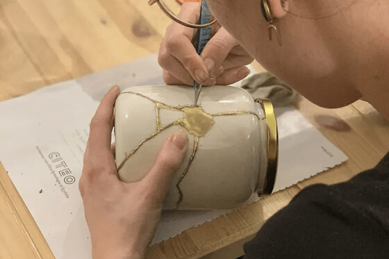 Atelier d'initiation au Kintsugi à Paris 3ème