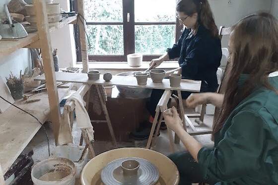 Atelier découverte du tournage en céramique à Augan (56)