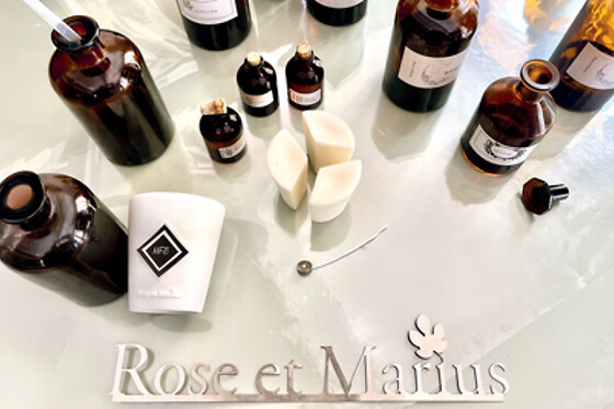Atelier de création d'eau de parfum pour 2 - Rose et Marius - Aix-en-Provence (13)