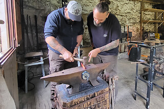 Atelier "Forgez votre couteau fixe" à Calanhel (22)
