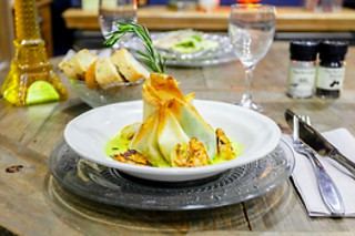 Un cours de cuisine à Le Show Room du Chef à La Garenne-Colombes (92)